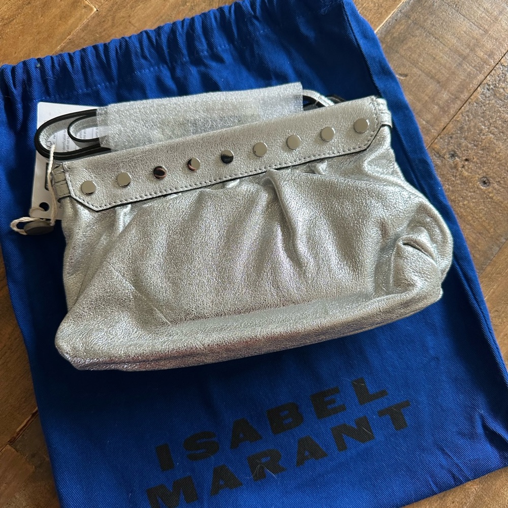 Isabel Marant Luzes crossbody bag with studs